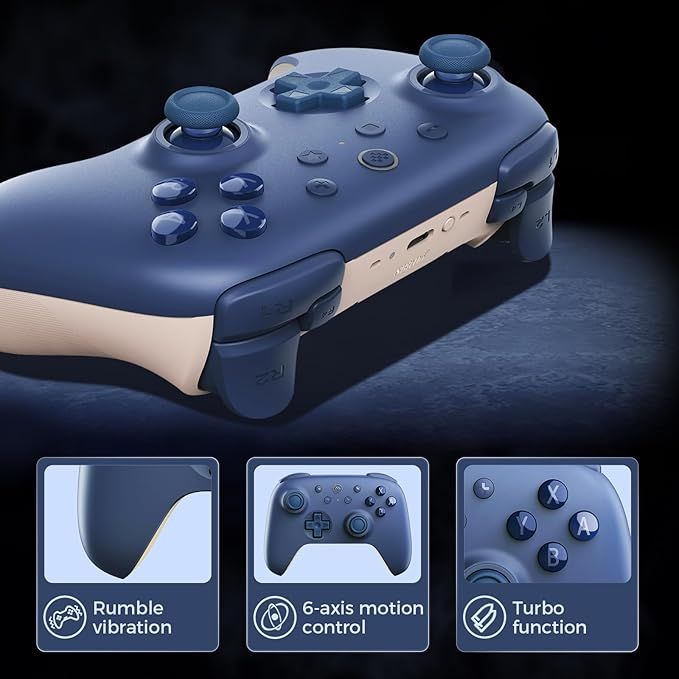 AKNES Kontroler 8Bitdo Ultimate 2C Bluetooth do Nintendo Switch