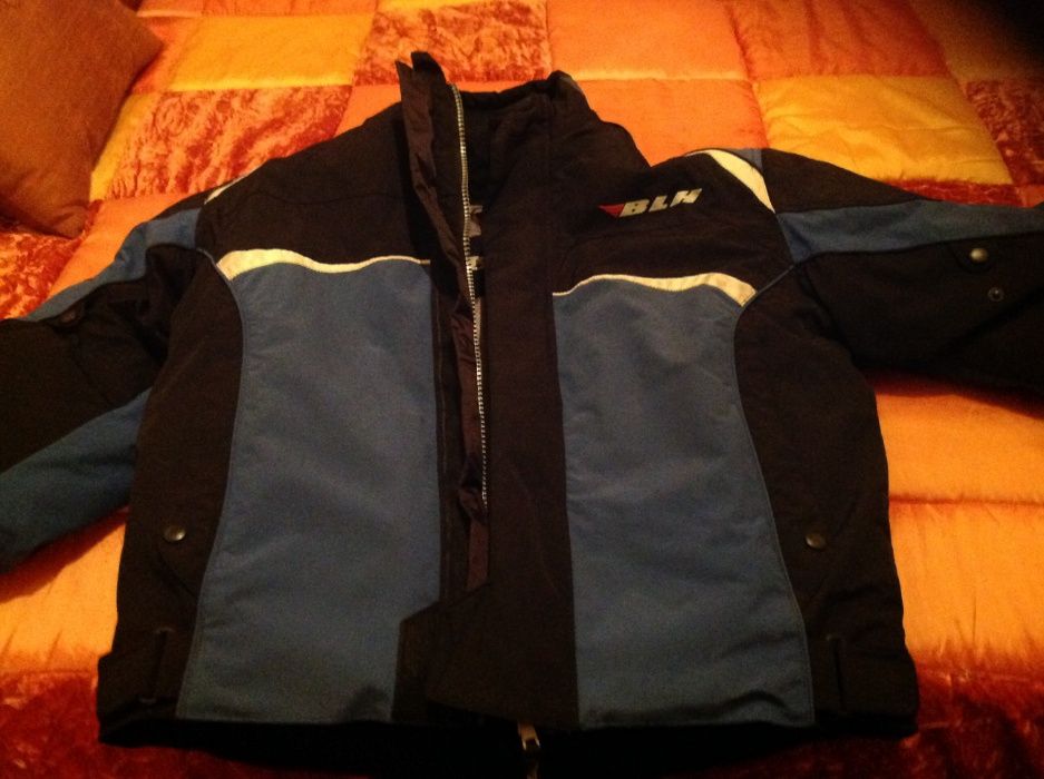 Blusão de Mota BLH Azul e Preto