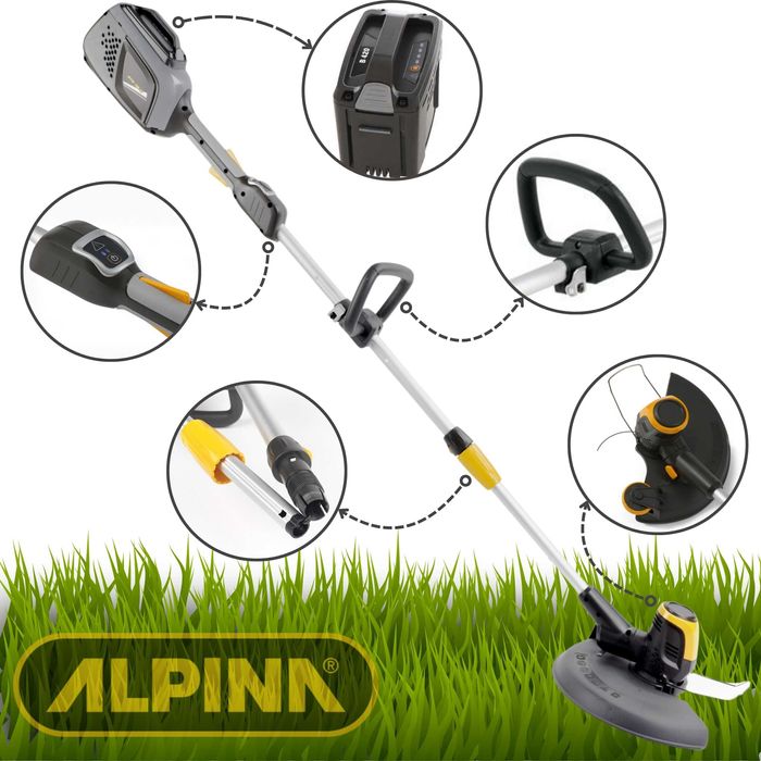 Podkaszarka Akumulatorowa Kosa ALPINA ATR48 Li Wykaszarka Ładowarka