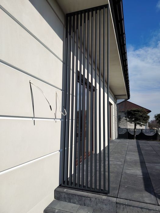 Barierka balustarda balkon lamele montaż