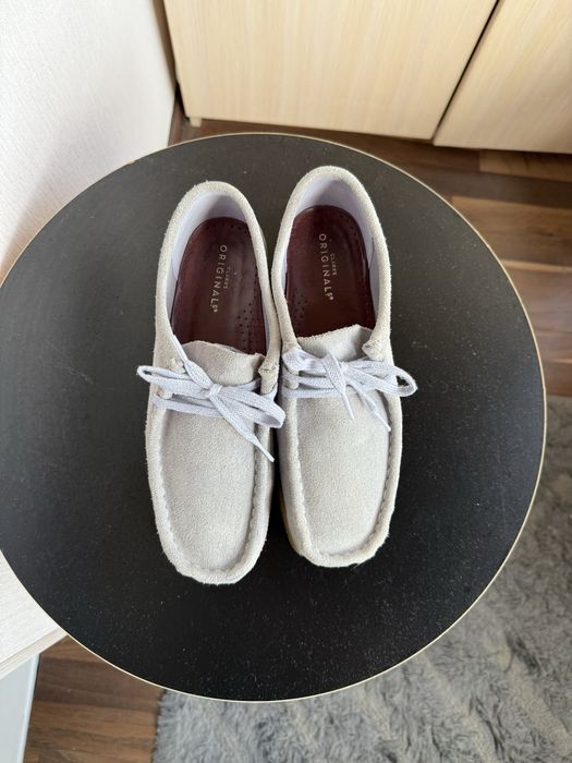 Туфлі мокасини clarks wallabee