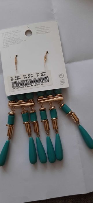 Серьги "H&M" стильные ,новые