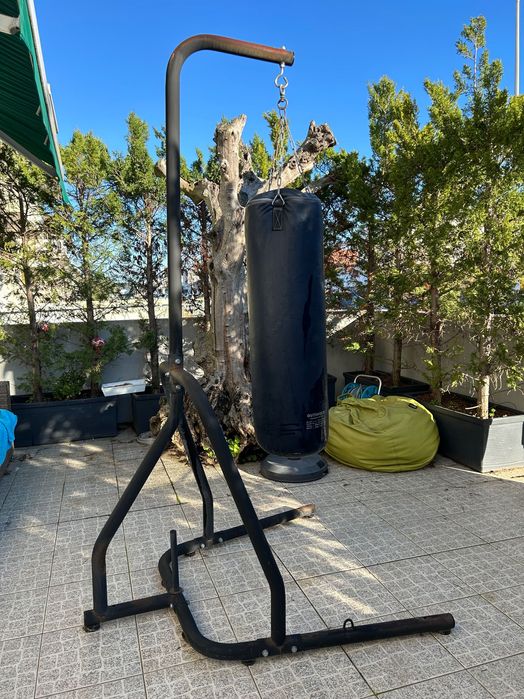 Saco de Boxe com suporte
