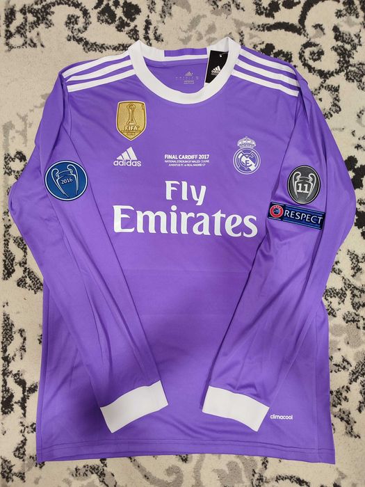 Camisola Real Madrid 2017 Champions League Final #7 Ronaldo + OFERTA