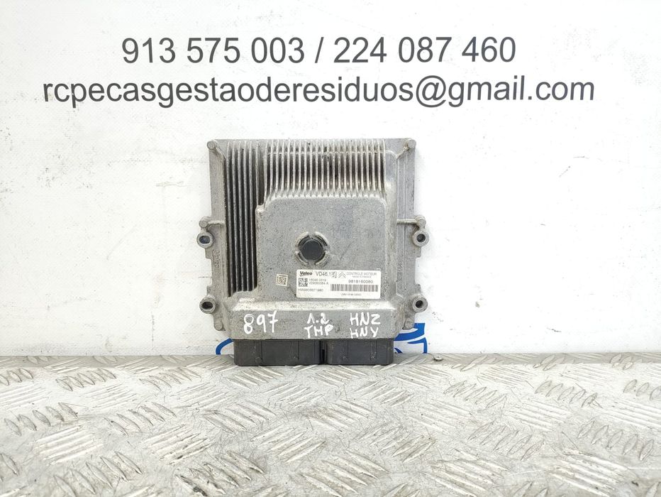 Centralina Motor ECU Motor Valeo PSA 1.2 THP HNZ HN01 110cv