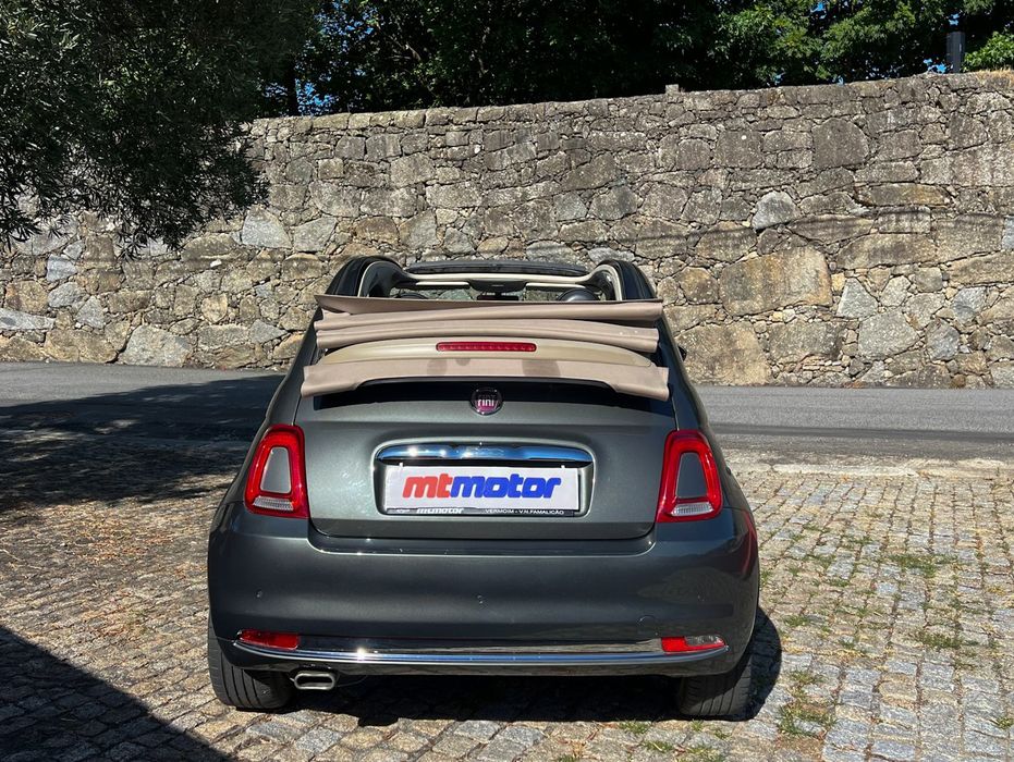Fiat 500C 1.2 Lounge Cabrio (2016) – O Charme Italiano a Céu Aberto!