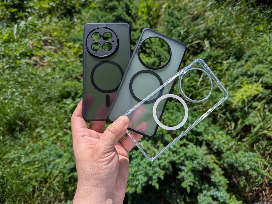 Oneplus 13 Прозорий/Матовий чохол MagSafe Протиударний чехол