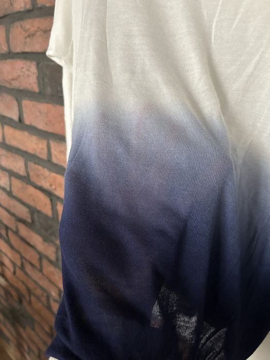 Bluzka damska Mohito ombre niebieski bialy