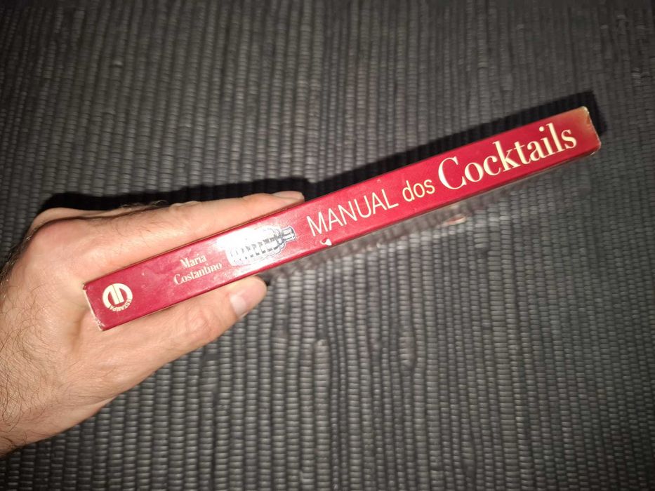 LIVRO Manual dos Cocktails – Maria Costantino