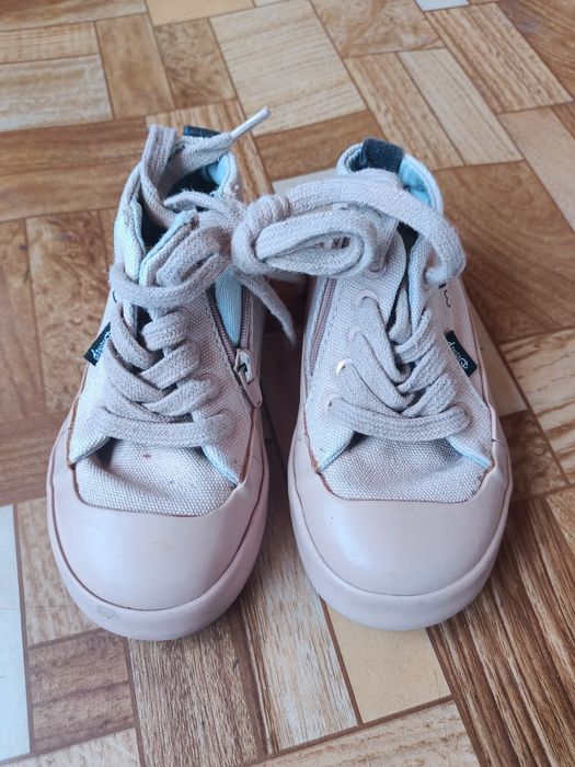 Продам дитячі текстильні макасини кросівки Zara Mini 23 р.