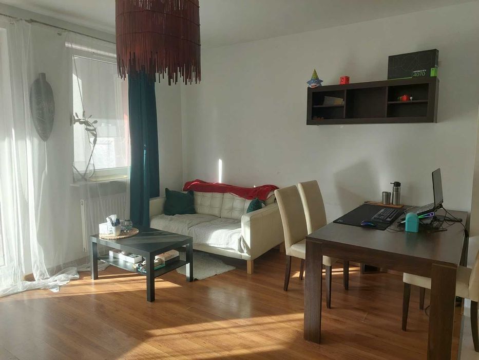 Słoneczne 2-pokojowe mieszkanie (55 m²) z ogromnym tarasem (20 m²)  - Naramowice - zamknięte osiedle