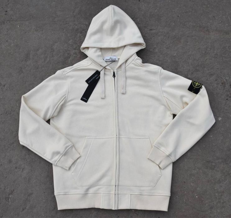 Зіп худі Stone Island м’ятний S M L Кофта Стонік Зип худи Стон Айленд