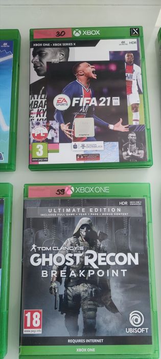Gry na konsole XBox one