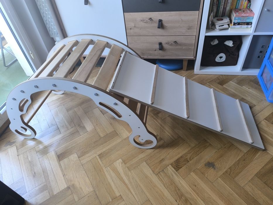 Bujak drewniany + zjeżdżalnia