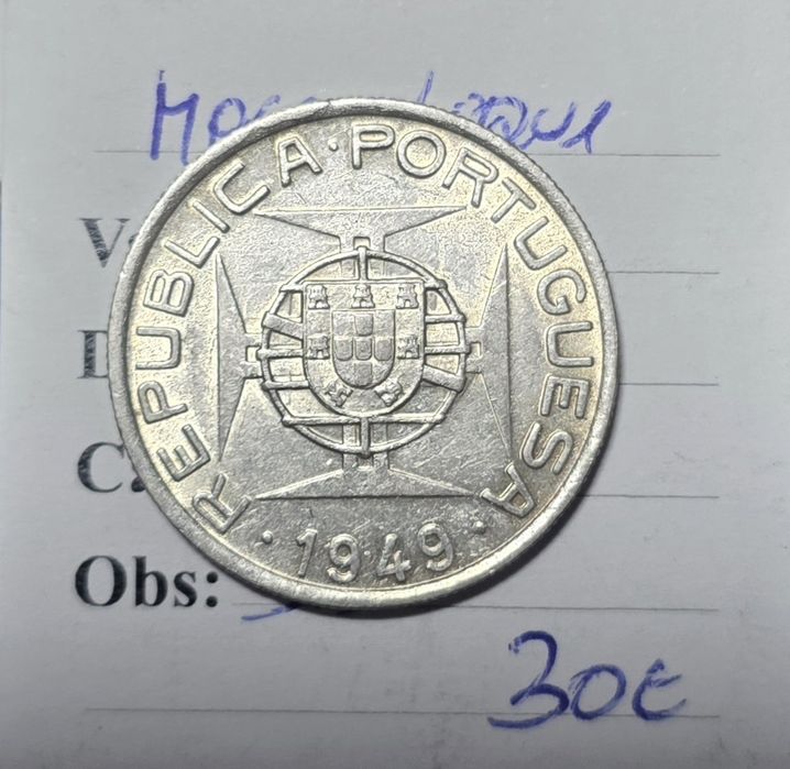 5$00 1949 Moçambique