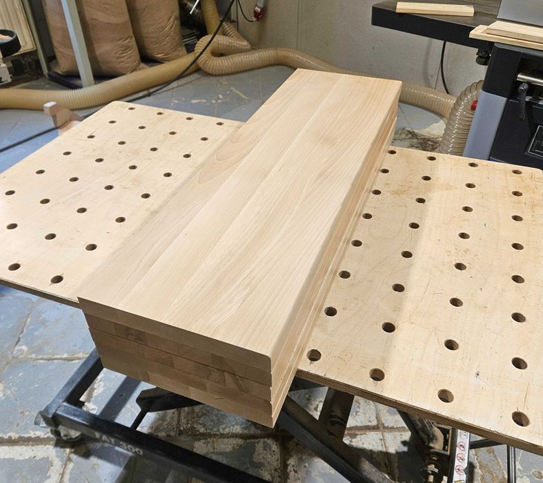 Trepy / Schody / Stopnie / Stopnice Bukowe, lite drewno 90 x 28 x 3 cm