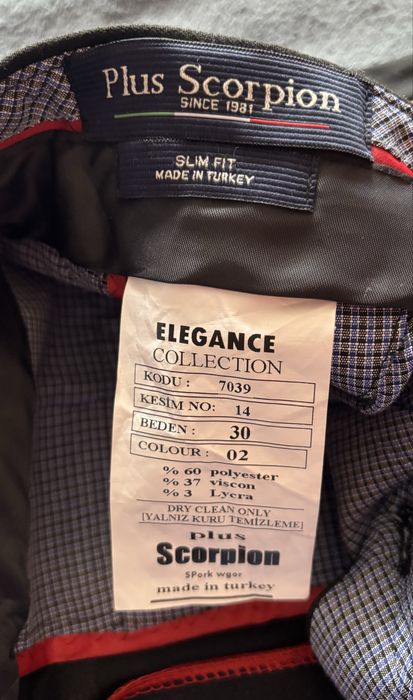 Штани чоловічі slim fit чорні в чудовому стані