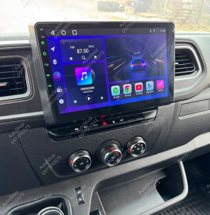 Магнітола Renault Master 6/128gb 2/64gb 2019-2023р Android