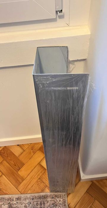 Prateleira / Estante de arrumação em aço inox escovado