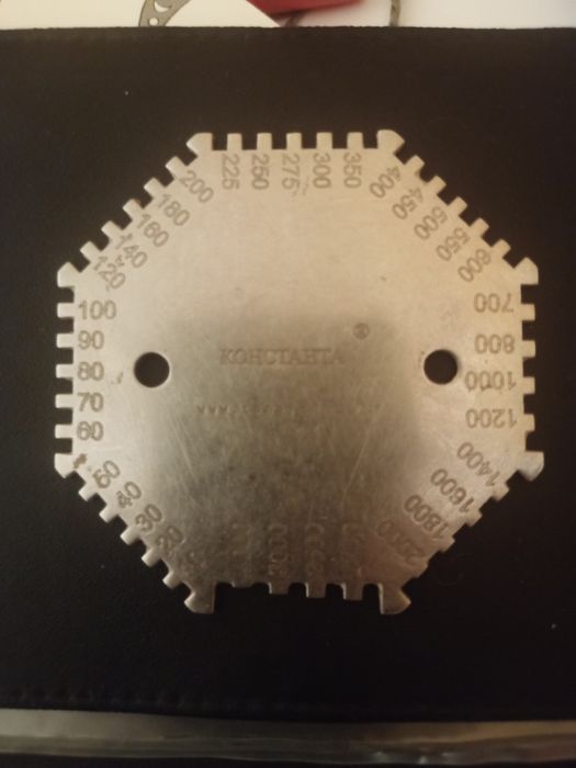 Толщиномер мокрого слоя Гребёнка