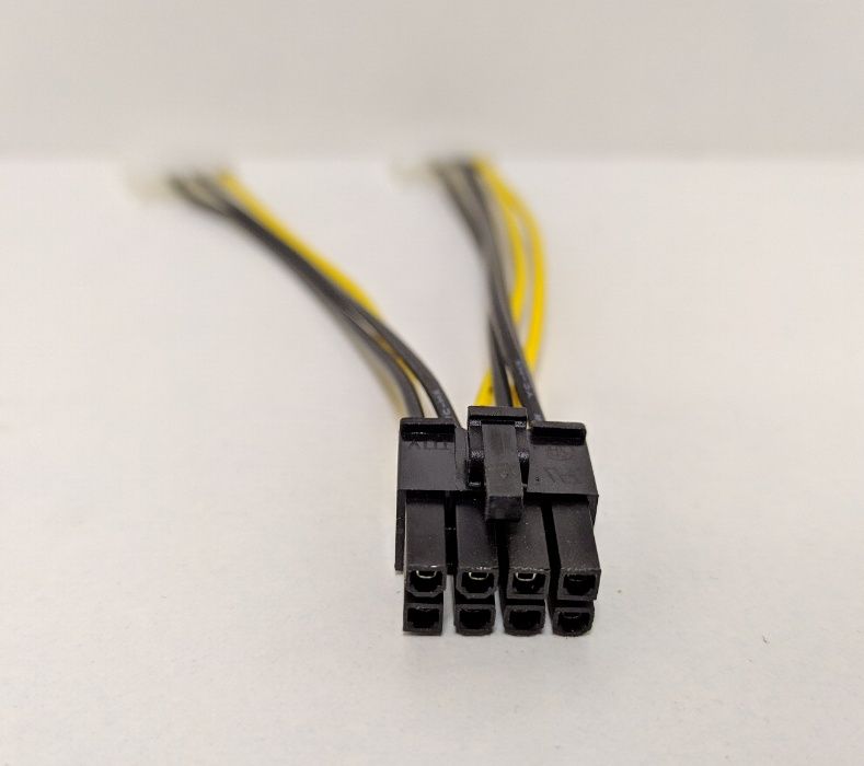 Доп питание 6pin 8pin для видеокарты Новый переходник Molex на 6 8 пин ...