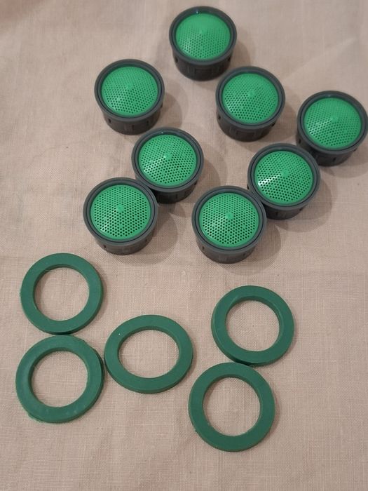9 filtros para torneira novos
5 borrachas