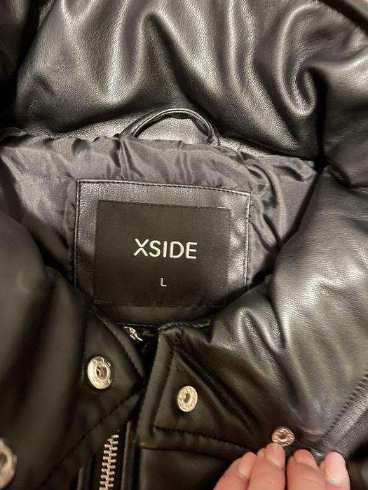 Кожана куртка.