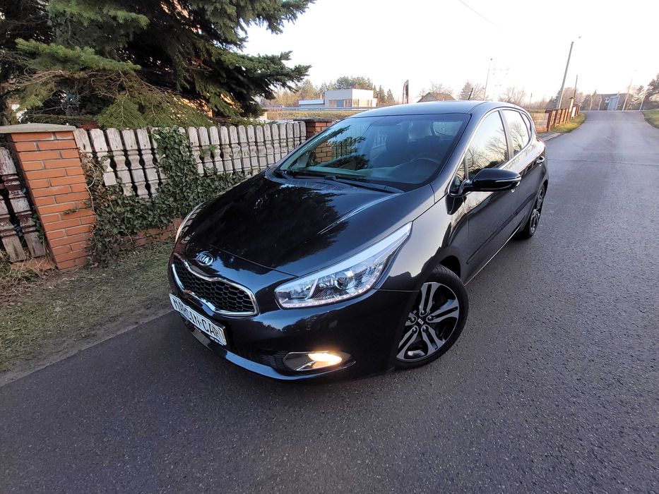 Kia ceed 1.6 b 135 KM Alu Klimatron Navi Kamera Led Serwis !!