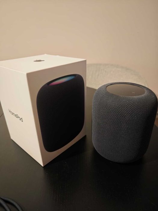 Apple HomePod 2ª Geração Midnight Como Novo, Caixa e Fatura