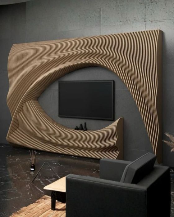 Painel de tv parametrico