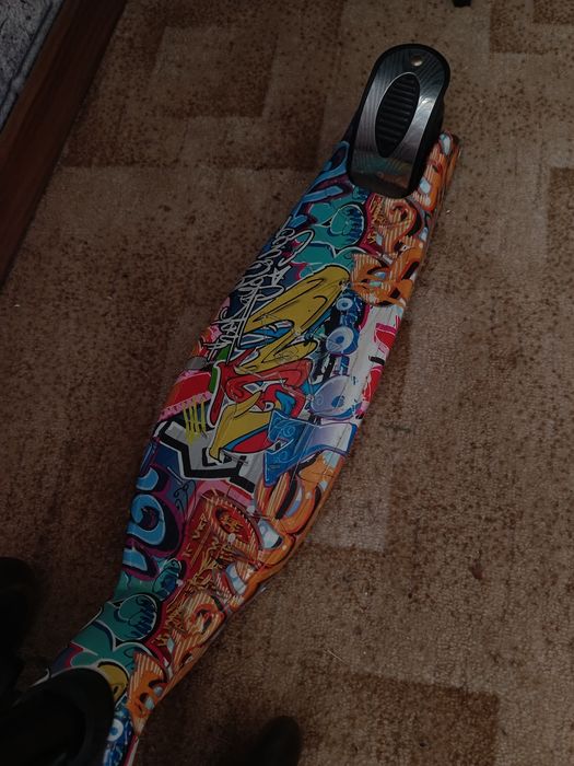 Самокат детский, самокат со светящимися колесами