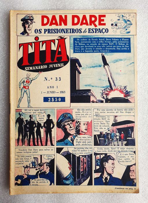Livros BD ~ "COLEÇÃO TITÃ" ~ Anos 50 ~ Vários números disponíveis