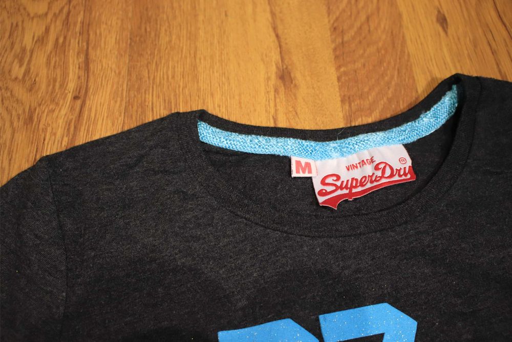 T-shirt Superdry r. M kr rękaw damski bawełna