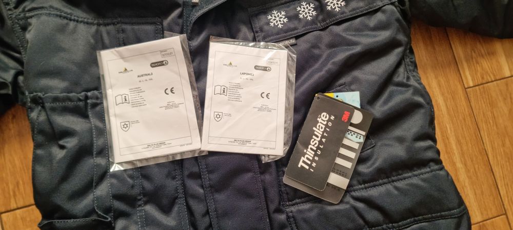 Kurtka Panoply Laponie II + Ogrodniczki Panoply Austral  II Delta Plus