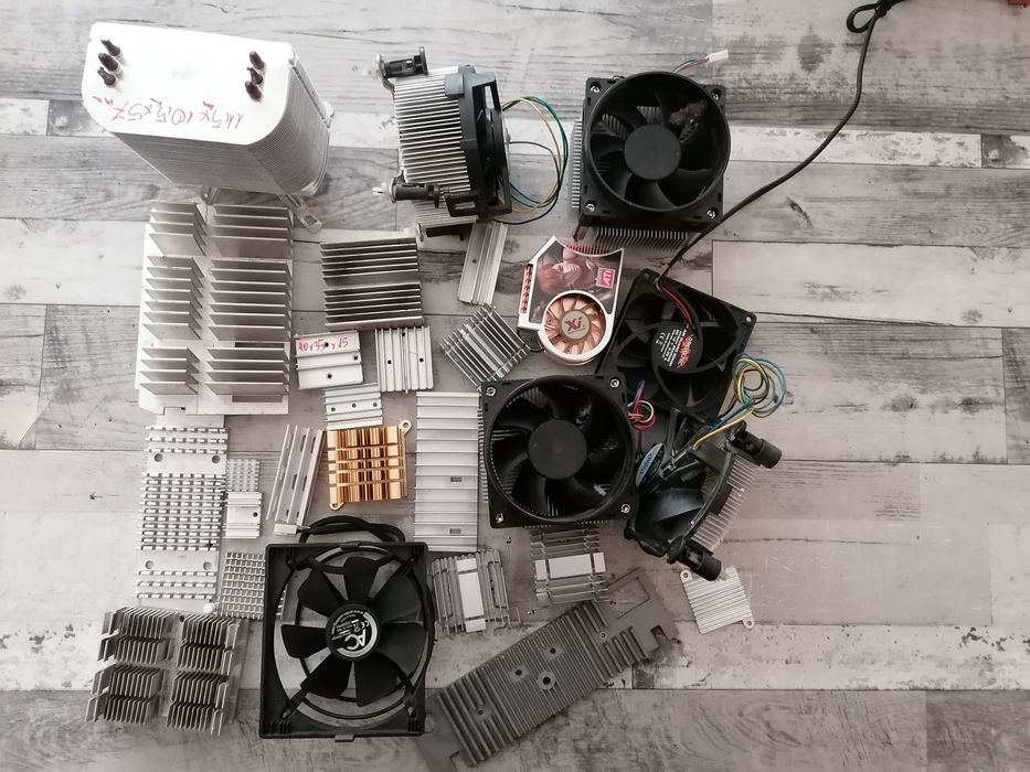 Radiatory, wentylatory.