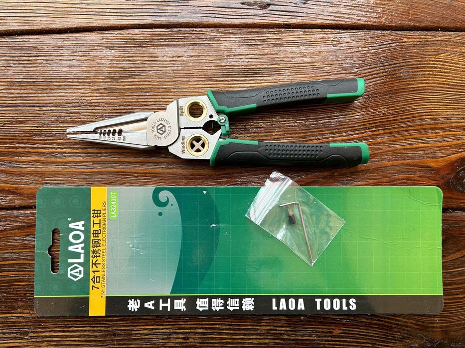 Кримпер стриппер инструмент электрика клещи обжимка