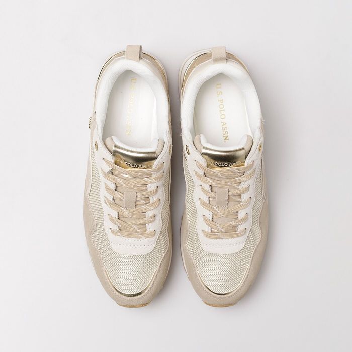 Sneakersy niskie beżowe U.S. Polo Assn. 38