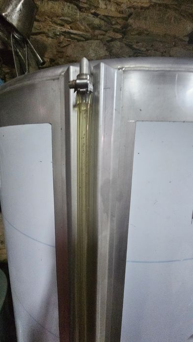 Cuba aço inox para vinho 550l como nova