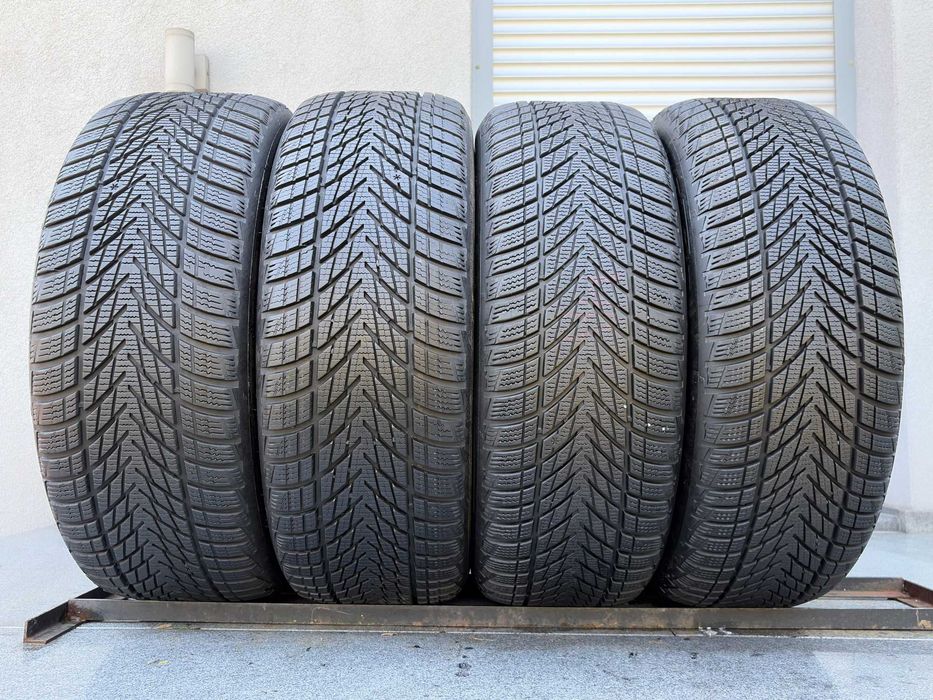 4szt zimowe 215/55R17 GoodYear 7,2mm 2024r świetny stan! Z1297 gwarancja
