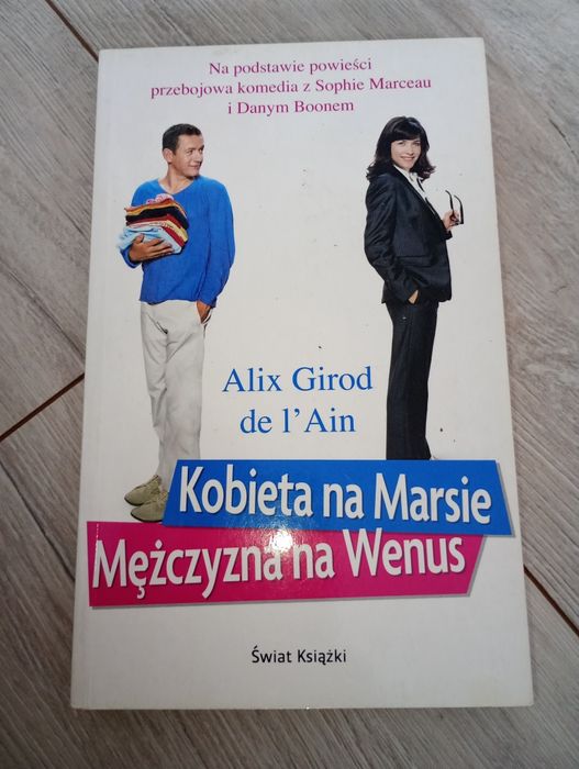 Książka kobieta na Marsie mężczyzna na Wenus