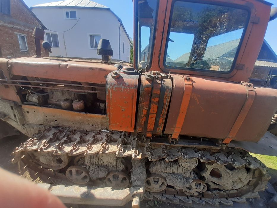 Трактор ДТ-75 бульдозер