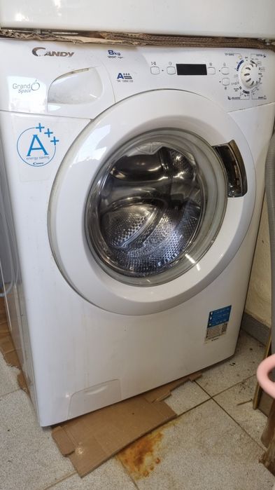 Máquina de lavar roupa candy de 8kg