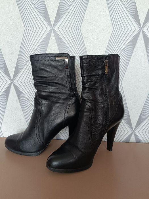 Полусапожки кожаные 38р