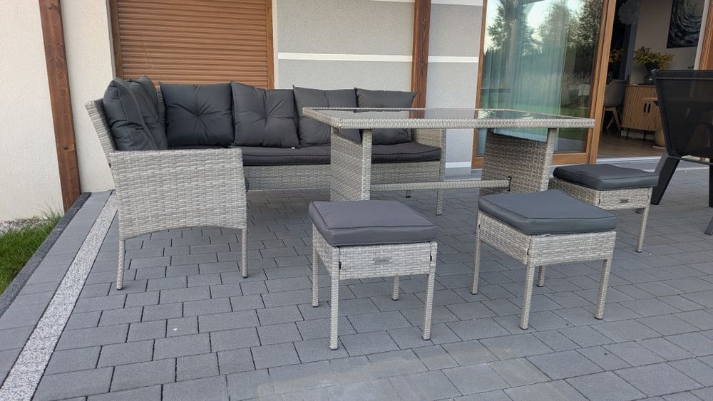 Meble tarasowe 6 osobowe