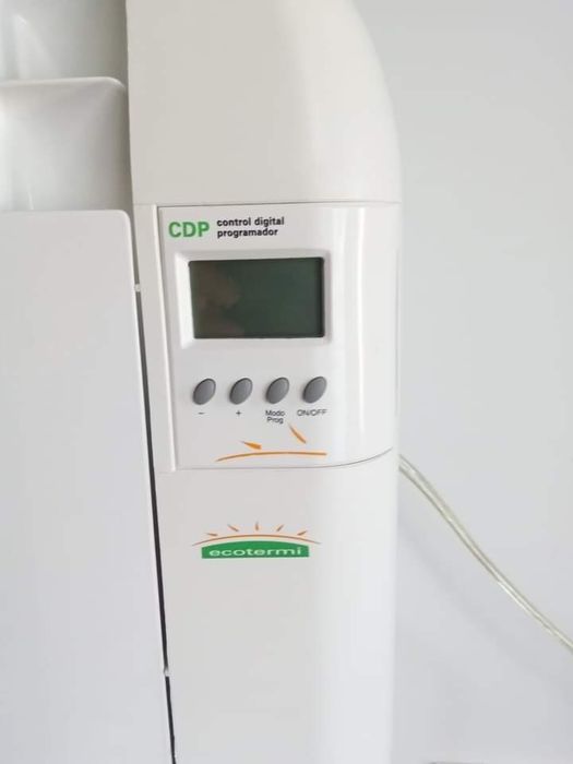 Aquecedor eléctrico programável de 12 módulos