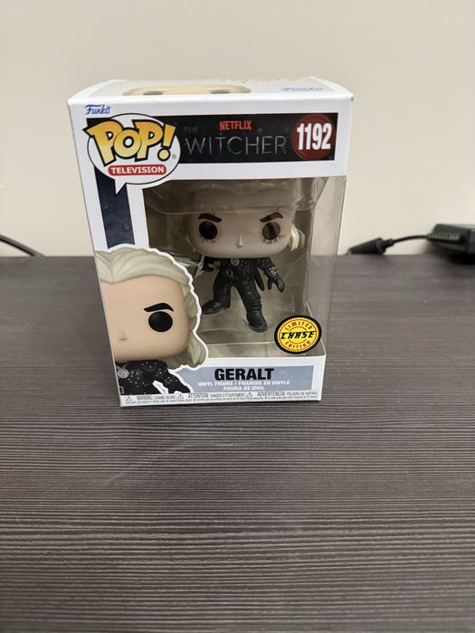 фігурка фанко поп #1192 Geralt (chase) ведьмак