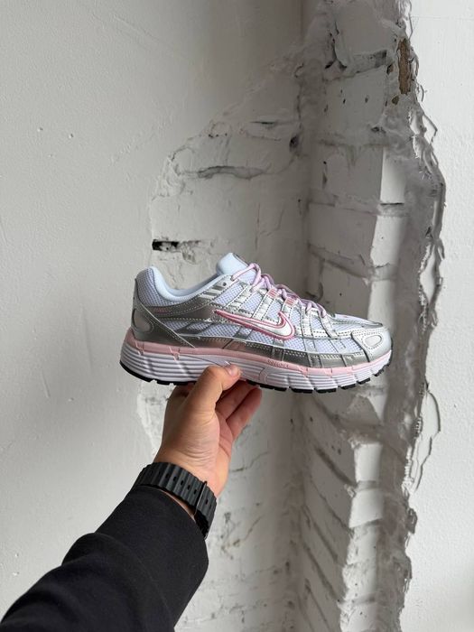 Кросівки жіночі Nike P-6000 White Elemental Pink та Beige Caramel Кроссовки женские