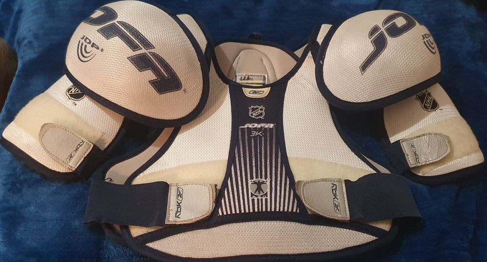Хокейне спорядження,нагрудник,захист хокейний JOFA,хокейні наколінники
