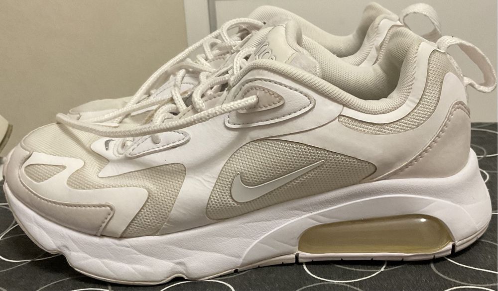 Кроссовки Nike Airmax оригинал. Кожа+ ткань