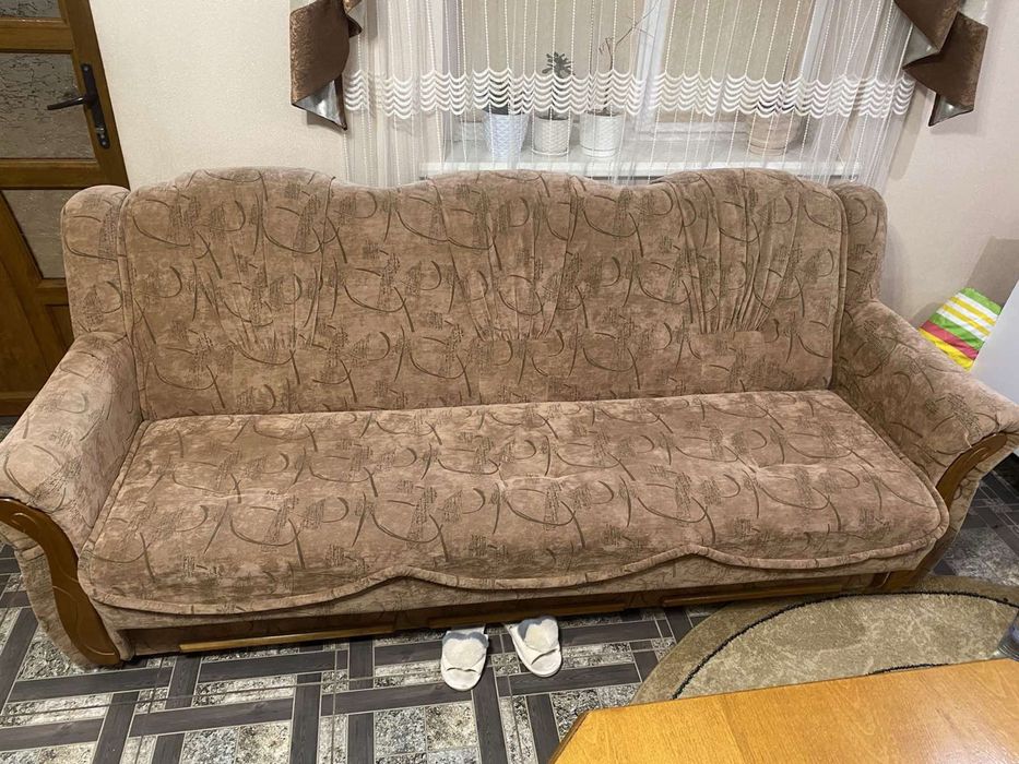 Диван і 2 крісла мʼягкі